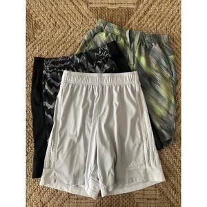 Lot of Boys 10-12 SZ Large Athletic Adidas and All in Motion Shorts